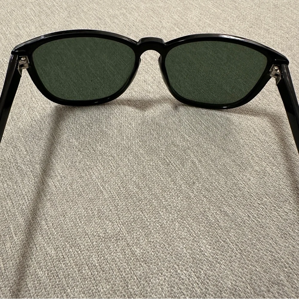 Large Square Black Sunglasses